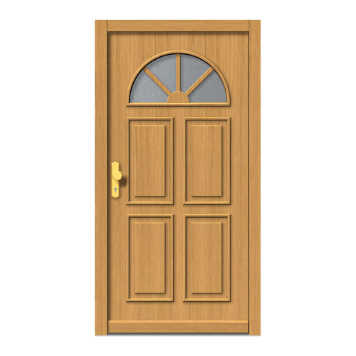 Входная дверь - H506 - DOORS, d.o.o. - из дерева / створчатая / классическая