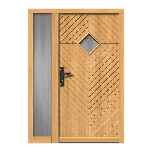Входная дверь - H509+ST - DOORS, d.o.o. - из дерева / створчатая / классическая
