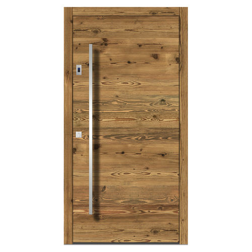 Входная дверь - H401 spruce 3B - DOORS, d.o.o. - из дерева / створчатая / винтаж