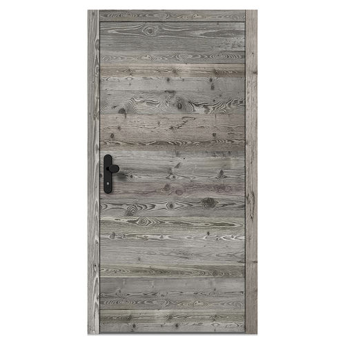 Входная дверь - H401 spruce 5C - DOORS, d.o.o. - из дерева / створчатая / винтаж