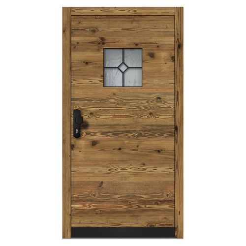 Входная дверь - H404 spruce 3B - DOORS, d.o.o. - из дерева / створчатая / винтаж