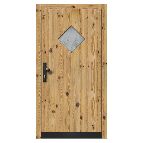 Входная дверь - H415 spruce 3A - DOORS, d.o.o. - из дерева / створчатая / винтаж