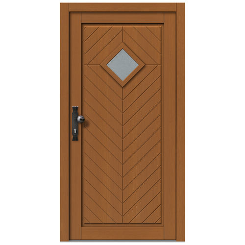 Служебная дверь - HN6 - DOORS, d.o.o. - из дерева / створчатая / современная