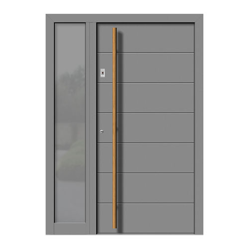 Входная дверь - HA103+ST - DOORS, d.o.o. - из дерева / из алюминия / створчатая