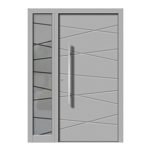 Входная дверь - HA105+ST - DOORS, d.o.o. - из дерева / из алюминия / створчатая