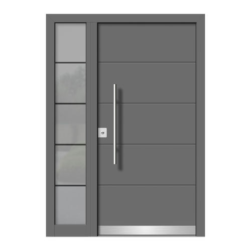 Входная дверь - HA107+ST - DOORS, d.o.o. - из дерева / из алюминия / створчатая