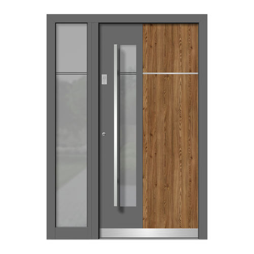 Входная дверь - HA116E+ST - DOORS, d.o.o. - из дерева / из алюминия / створчатая