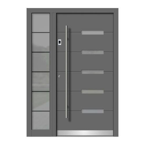 Входная дверь - HA119+ST - DOORS, d.o.o. - из дерева / из алюминия / створчатая