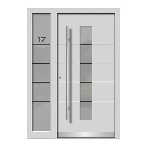 Входная дверь - HA125+ST - DOORS, d.o.o. - из дерева / из алюминия / створчатая