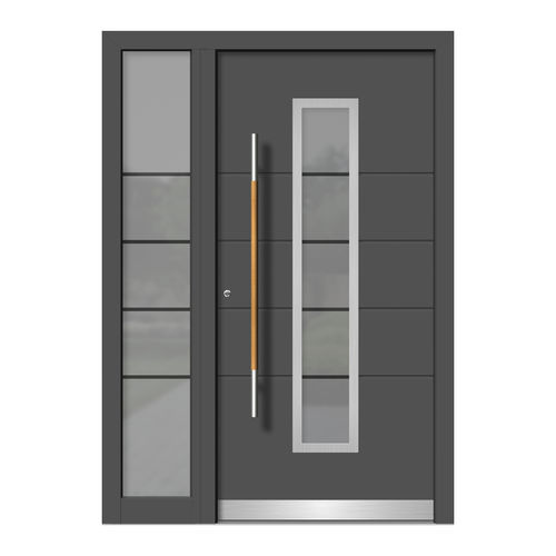 Входная дверь - HA125E+ST - DOORS, d.o.o. - из дерева / из алюминия / створчатая