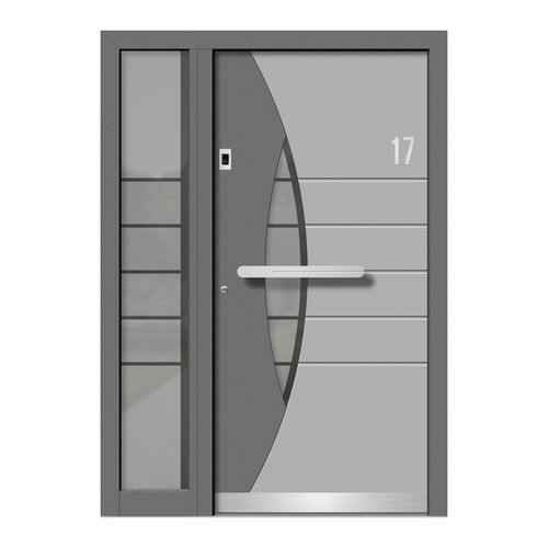 Входная дверь - HA132+ST - DOORS, d.o.o. - из дерева / из алюминия / створчатая