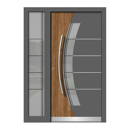 Входная дверь - HA136E+ST - DOORS, d.o.o. - из дерева / из алюминия / створчатая