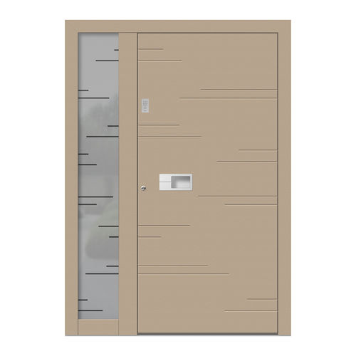 Входная дверь - HA142+ST - DOORS, d.o.o. - из дерева / из алюминия / створчатая