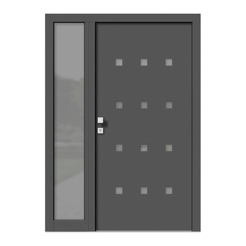 Входная дверь - HA151+ST - DOORS, d.o.o. - из дерева / из алюминия / створчатая