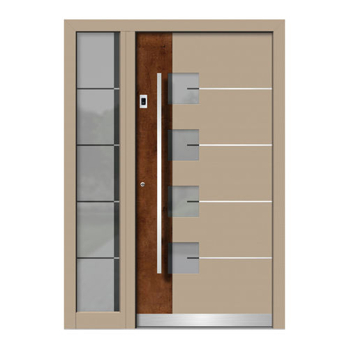 Входная дверь - HA152E+ST - DOORS, d.o.o. - из дерева / из алюминия / створчатая