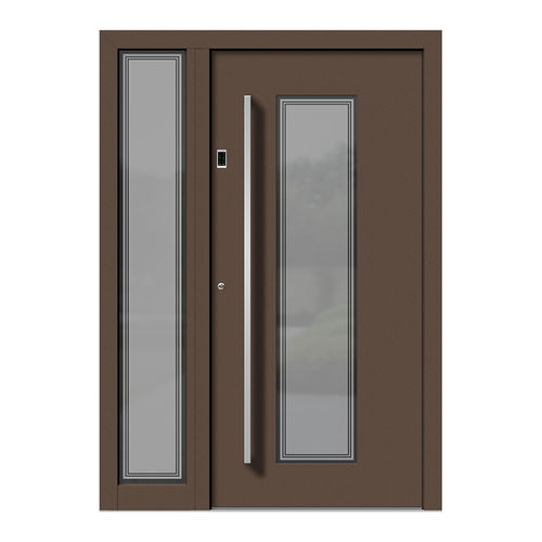 Входная дверь - HA192+ST - DOORS, d.o.o. - из дерева / из алюминия / створчатая