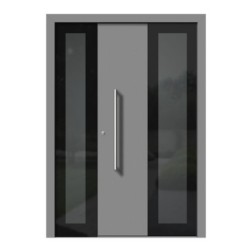 Входная дверь - HA305+ST - DOORS, d.o.o. - из дерева / из алюминия / из стекла