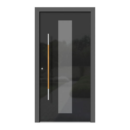 Входная дверь - HA308 - DOORS, d.o.o. - из дерева / из алюминия / из стекла