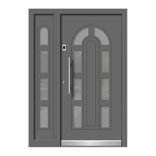 Входная дверь - HA504+ST - DOORS, d.o.o. - из дерева / из алюминия / створчатая