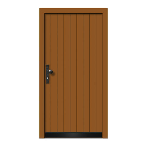 Входная дверь - HA550 - DOORS, d.o.o. - из дерева / из алюминия / створчатая