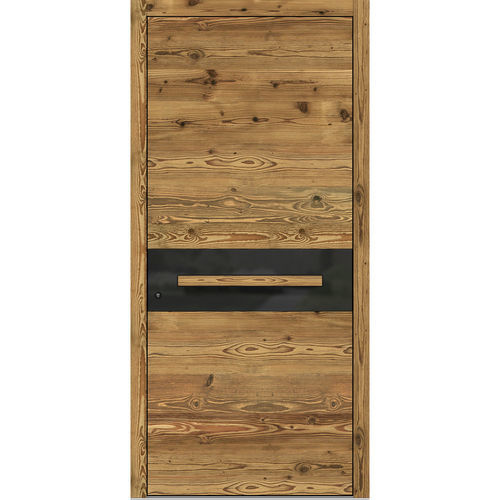 Входная дверь - HS951_3B - DOORS, d.o.o. - из ели / створчатая / современная
