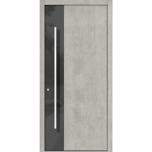 Входная дверь - HS952_V0224 - DOORS, d.o.o. - из стали / из камня / створчатая