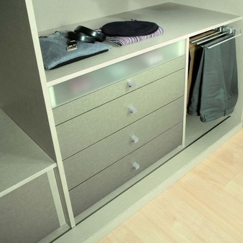 Выдвижной ящик для интерьера - GRUPO STYLO INTERIORISMO SL - из стекла