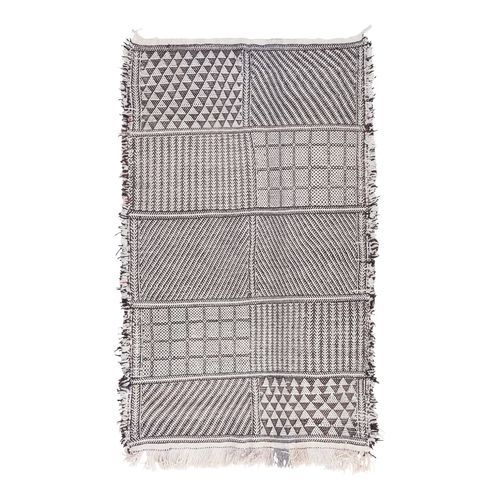 Классический ковер - flatweave - MUSMUS RUGS - c геометрическим рисунком / прямоугольный / тканый вручную
