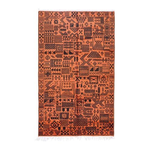 Современный ковер - MUSMUS RUGS - с рисунком / из шерсти / прямоугольный
