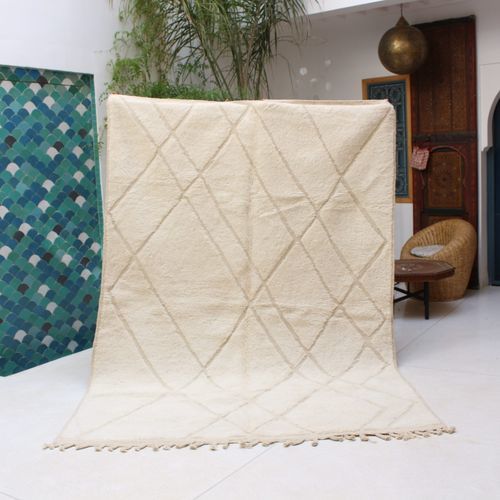 Современный ковер - Authentic beni ourain - MUSMUS RUGS - с рисунком / из шерсти / прямоугольный