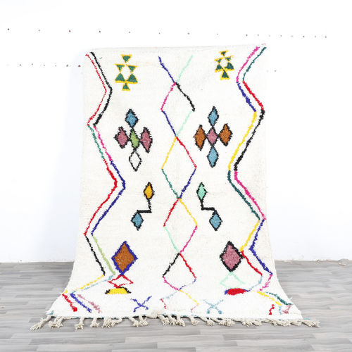 Современный ковер - mid century  - MUSMUS RUGS - геометрический / из шерсти / прямоугольный