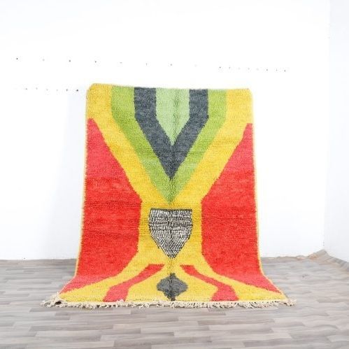 Современный ковер - Colurful abstract area  - MUSMUS RUGS - с рисунком / из шерсти / прямоугольный