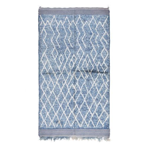 Современный ковер - MUSMUS RUGS - c геометрическим рисунком / из шерсти / прямоугольный