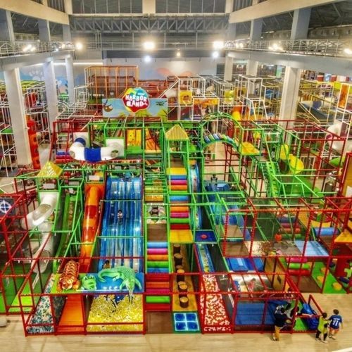 Игровая конструкция для общественных учреждений - SPI Global Play - для интерьера / для семейного использования / из металла