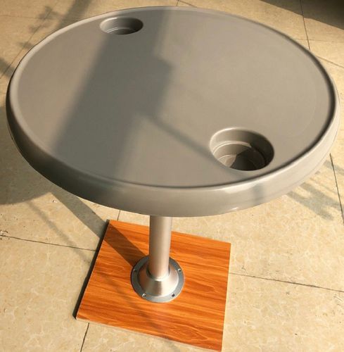 Столешница из пластика - Round - Foshan 1 Boat hardware Co. Ltd. - для катера / серый