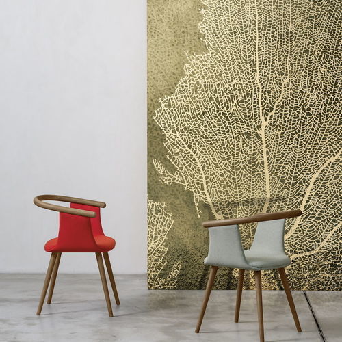 Современный обои - Coral Trees - SPAGHETTIWALL - из целлюлозного волокна / из нетканых материалов / природный мотив