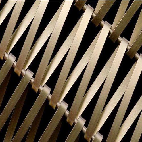 Металлическая сетка из нержавеющей стали - QKDCB-04 - HEBEI JOINWIN ARCHITECTURAL DESIGN CO.,LTD - архитектурная / для перегородки / для штор