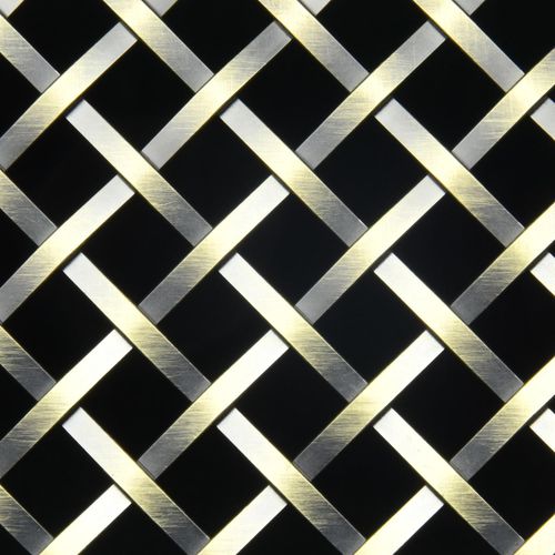 Металлическая сетка из нержавеющей стали - QKCWM-06 - HEBEI JOINWIN ARCHITECTURAL DESIGN CO.,LTD - из латуни / из меди / из алюминия