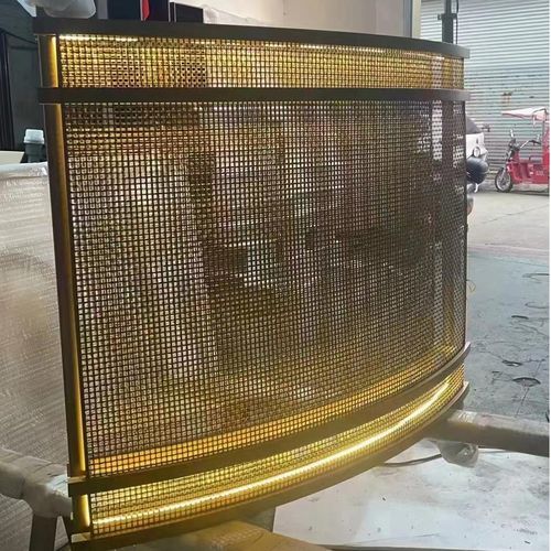 Металлическая сетка из нержавеющей стали - QKCWM-28 - HEBEI JOINWIN ARCHITECTURAL DESIGN CO.,LTD - из латуни / из меди / из алюминия