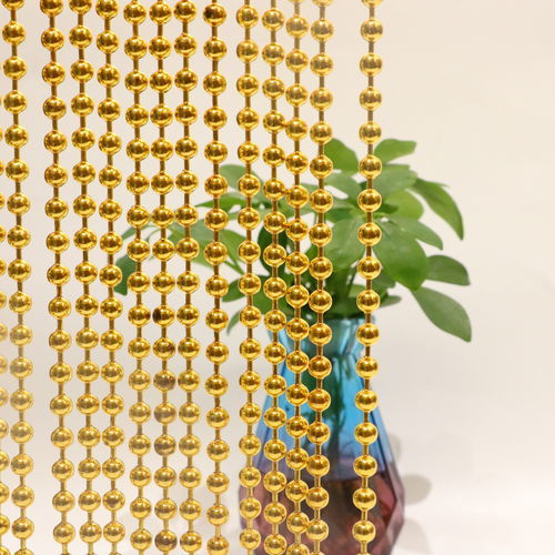 Однотонная штора - Metal Bead Curtain - HEBEI JOINWIN ARCHITECTURAL DESIGN CO.,LTD - из металла / алюминий / из нержавеющей стали