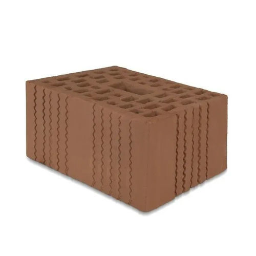 Кирпич для каменной кладки - Terraforma® 3 DF - Ziegelei Götz - полый / рельефный / цвета терракоты