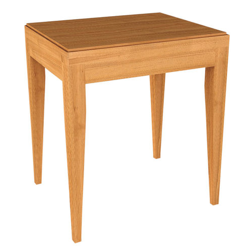 Классический ночной столик - H5123 Eleganza - Bordini arredamenti - из дерева / с основанием из древесины / квадратный