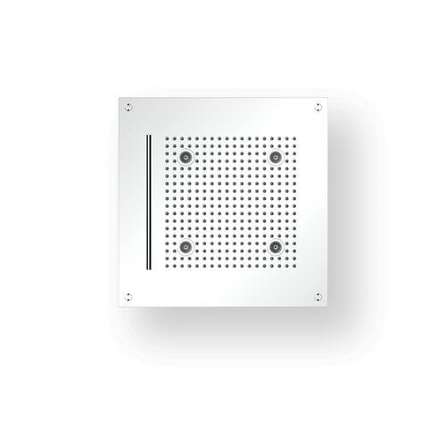 Встраиваемая лейка для душа - R42C14 - AQUAFORM - квадратная / дождь / с хромотерапией