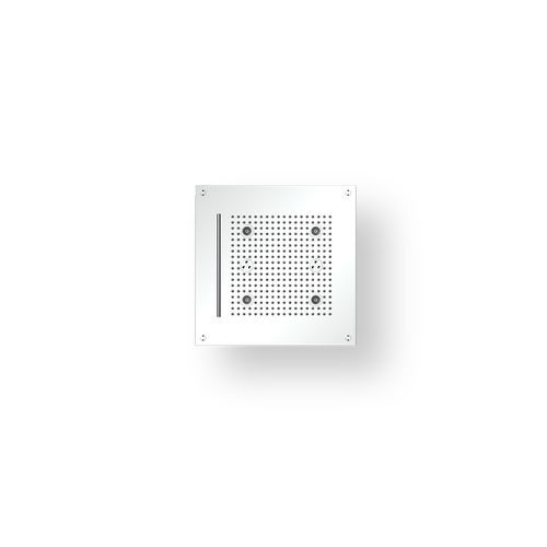 Встраиваемая лейка для душа - R42C124 - AQUAFORM - квадратная / дождь / с хромотерапией