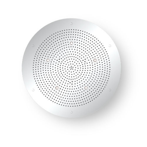 Встраиваемая лейка для душа - WT65C12 - AQUAFORM - круглая / дождь / с хромотерапией