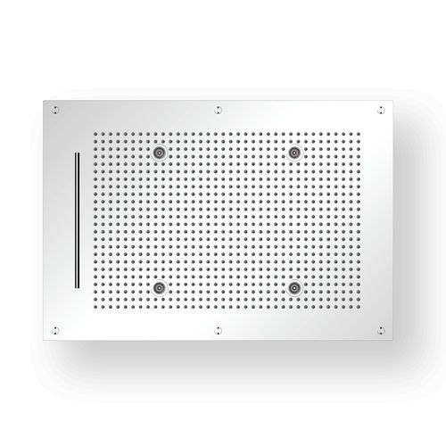 Встраиваемая лейка для душа - W7048C14 - AQUAFORM - прямоугольная / дождь / со встроенным освещением