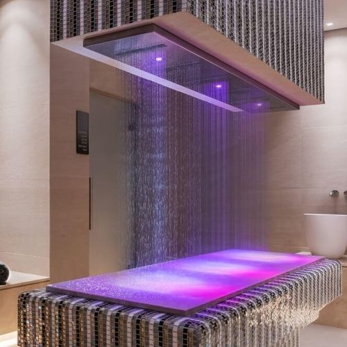 Душ Виши для гидромассажа - NADIR A0475 - AQUAFORM - терапевтический / из нержавеющей стали / горизонтальный
