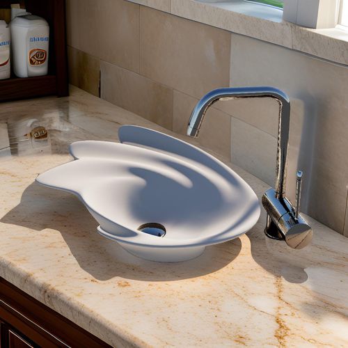Настольная раковина - DENEB - GUCH DESIGN - из Solid Surface / класса люкс / ручной работы
