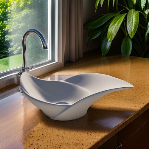 Настольная раковина - GACRUX - GUCH DESIGN - из Solid Surface / класса люкс / ручной работы