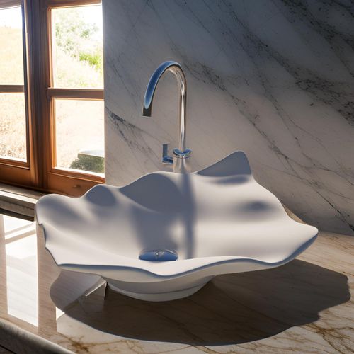 Настольная раковина - HADAR - GUCH DESIGN - из Solid Surface / класса люкс / ручной работы